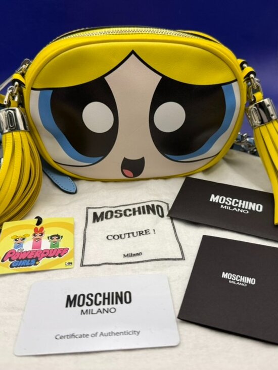 Moschino Handbags - Moschino Powerpuff Girls Bubbles Crossbody - NWT